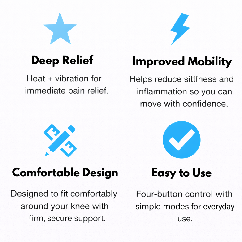 Pro Thermal Massage Knee Brace