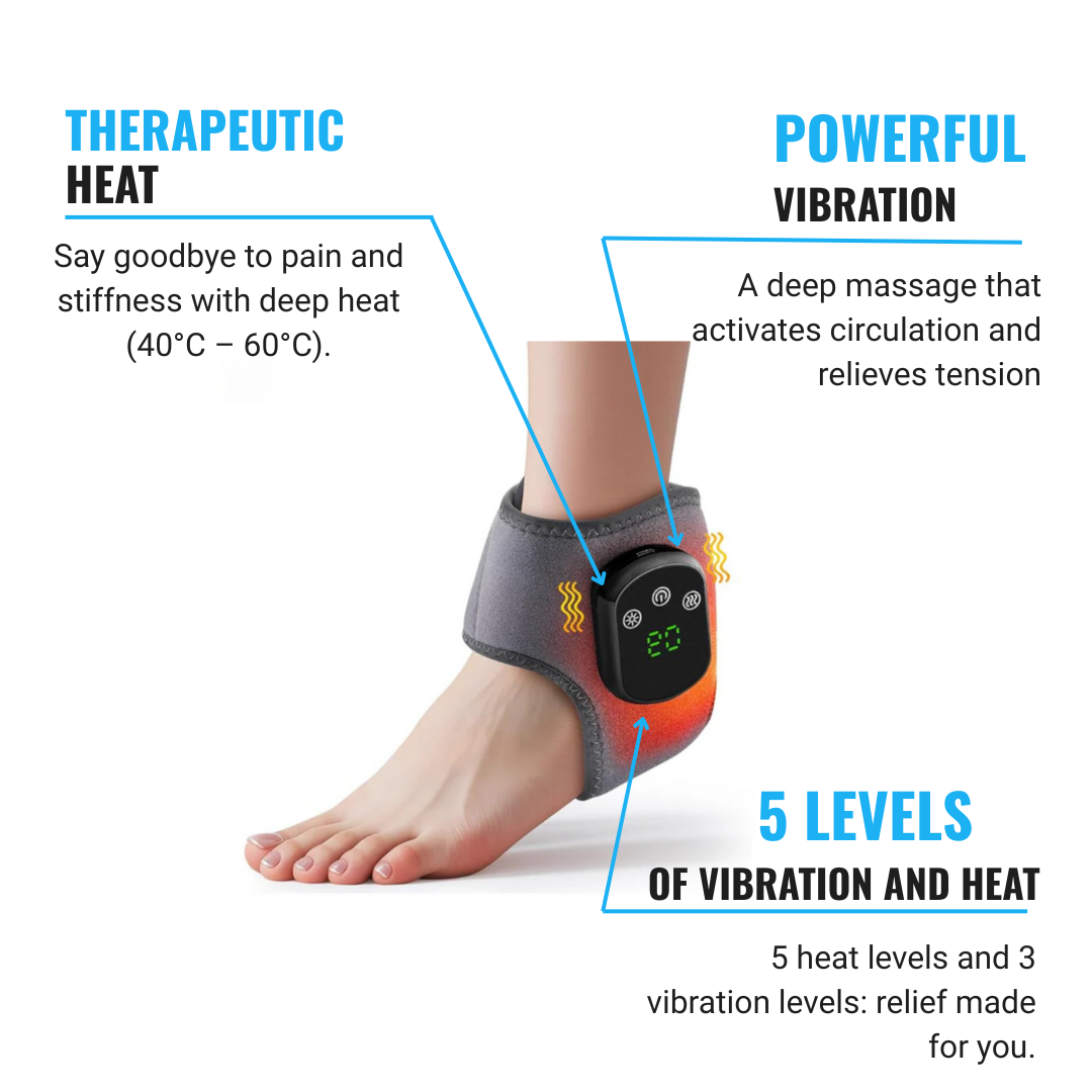 Pro Thermal Massage Ankle Support