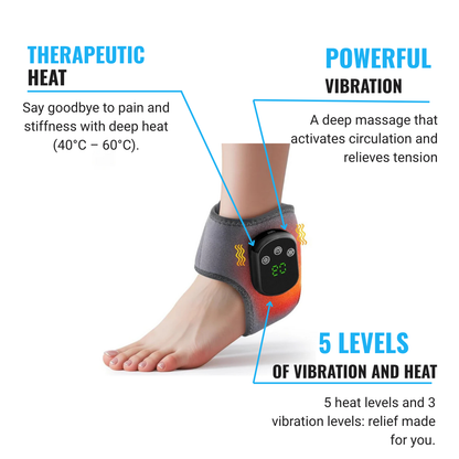 Pro Thermal Massage Ankle Support