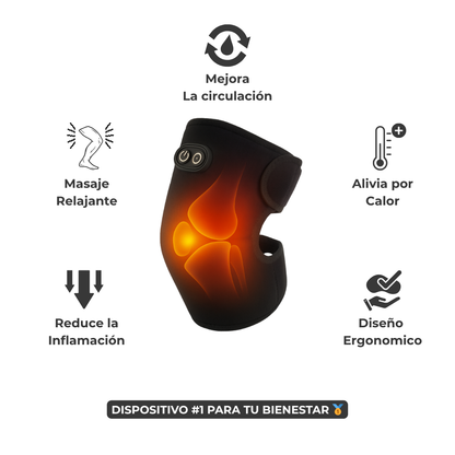Rodillera Térmica Masajeadora