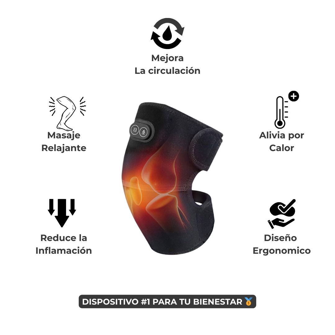 Rodillera Térmica Masajeadora..